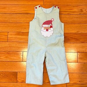 Shrimp & Grits reversible holiday jonjon size 18mo